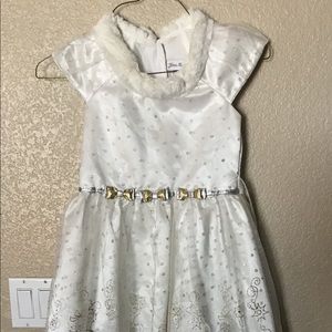 Girls white dress